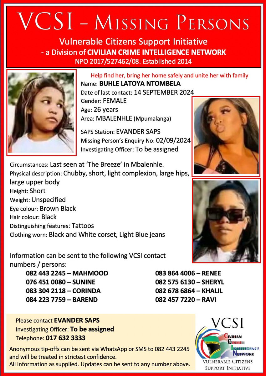 Abramjee's tweet photo. #Missing https://t.co/HY8H5XqPsK