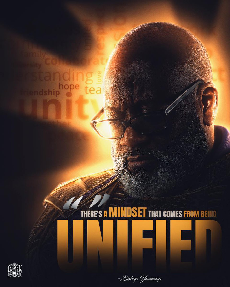 BishopNathanyel's tweet image. There’s a mindset that comes from being unified!