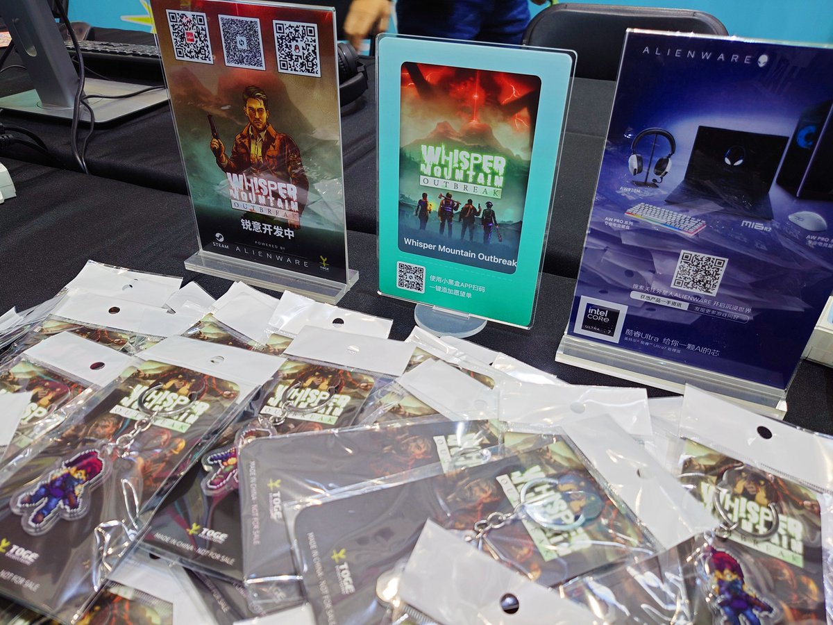 BiohazardClubCN's tweet photo. The two-day G-Fusion 2024 Beijing event is officially over. Free key chains were all given out. Thanks for everyone who came by and played @WMOgame Demo!
https://t.co/ahRAtg2IbH https://t.co/w5JkRVYgdx
