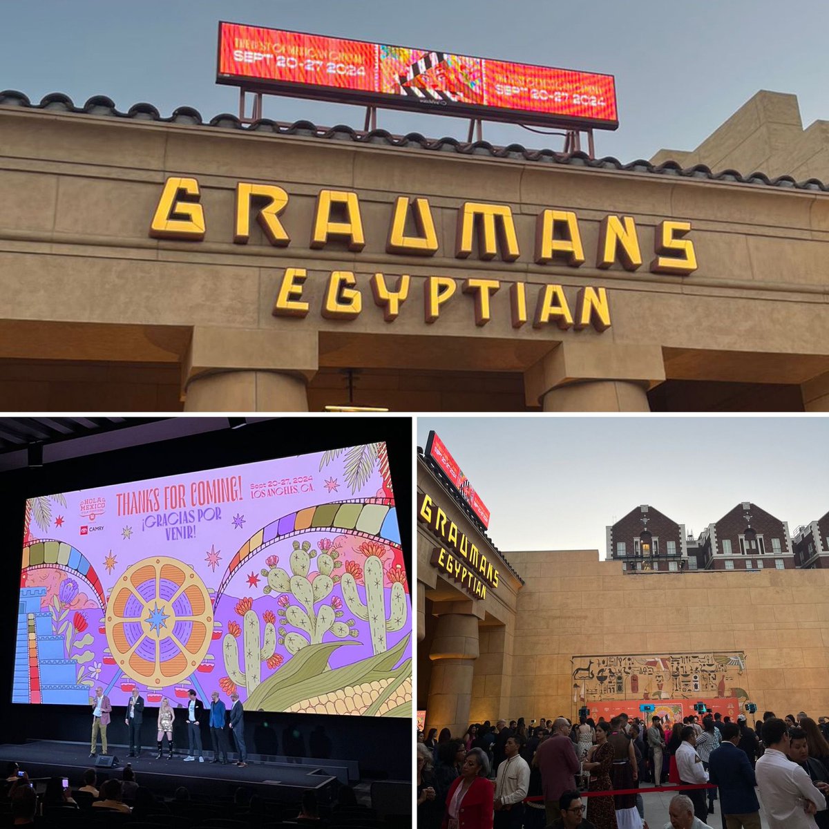 Espectacular inauguración del festival HOLA Mexico film festival <a href="/holamexicoff/">HolaMexico Film Fest</a>🎬 No se lo pierdan, una oportunidad única para disfrutar de lo mejor del cine 🇲🇽 drama, comedia, documentales y cortos. Felicidades a Samuel Douek x un gran evento. Cartelera➡️ holamexicoff.com