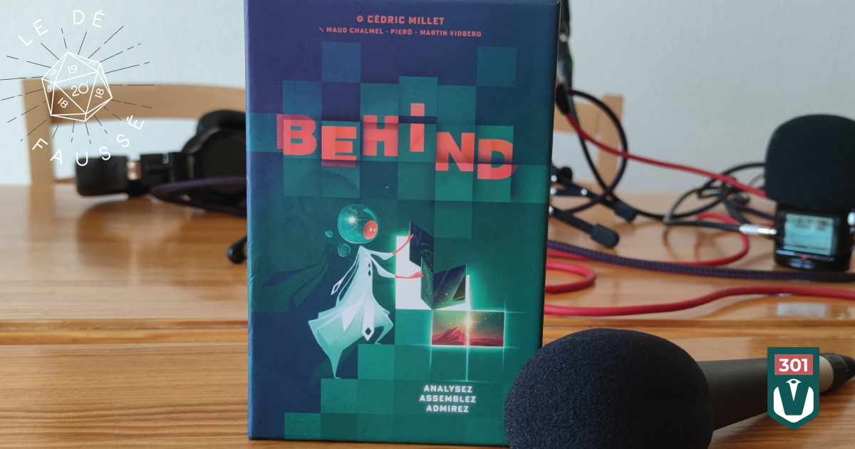 Retour à un épisode plus normal, Kika de <a href="/EditionKyf/">KYF EDITION</a>  nous teste sur un des tableau de Behind ! Bien entendu, nous relevons le défi, mais à quel point réussirons-nous ? 👀

🎲 Behind 
⚙️<a href="/CedricMillet/">Cédric MILLET</a>
🎨 Maud Chalmel, @Pierosurlalune  &amp; <a href="/Vidberg/">Martin Vidberg</a> 

🎙  vaisseauhypersensas.fr/defausse/7/301