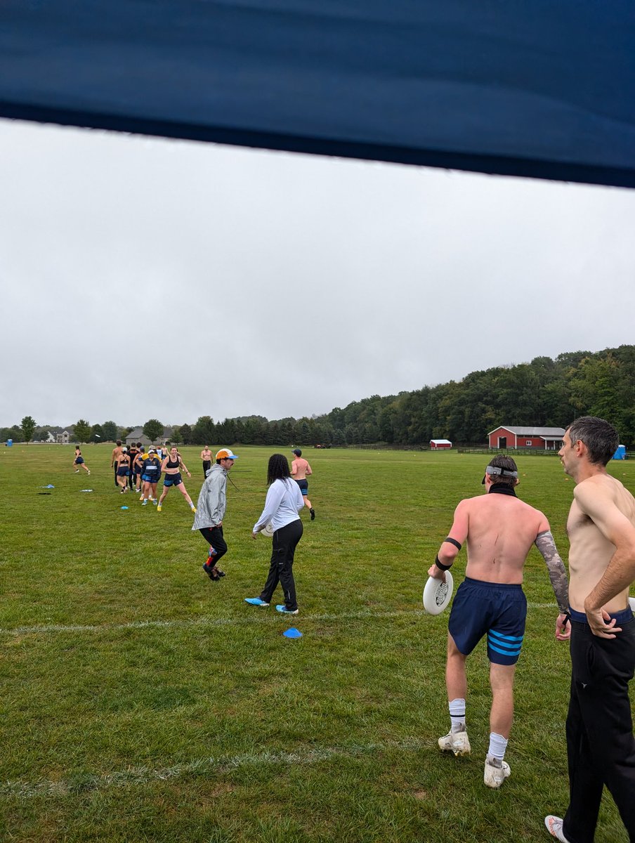Rains out, Tarps off