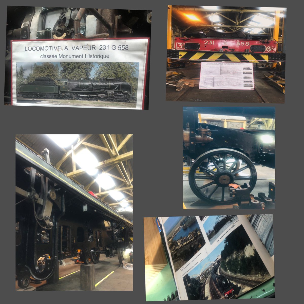 courlispenseur's tweet photo. 2eme journée #ferroviaire #JEP2024 avec la visite du @VapeurPacific où est notamment restaurée la #PacificVapeur: découvertes, visites libres et commentées, #corails et voitures anciennes. chargé d’histoire! @train_nomad @SuccabEric @CedricPatenay @RegionNormandie https://t.co/J2ox4OEODh