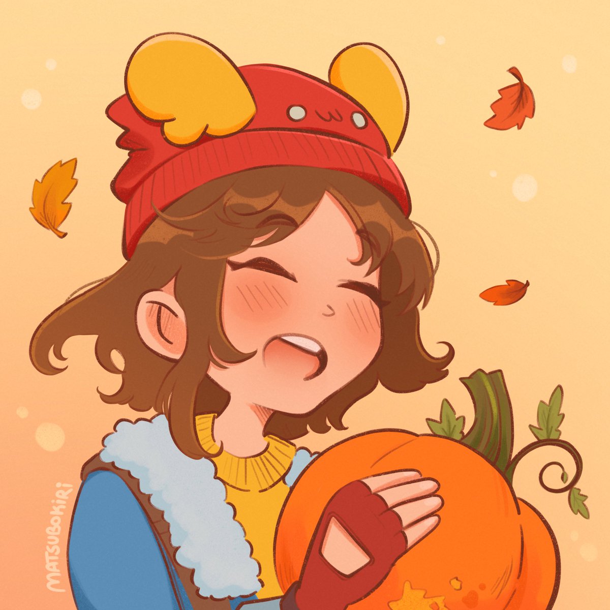 Happy Autumn, from Skye and Ollie to you!!🍂🎃

#FortniteArt #Skye