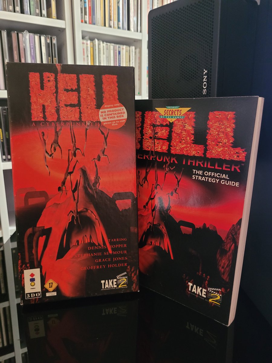 3DOCollection's tweet photo. Hell: A Cyberpunk Thriller
I bought this point-and-click adventure game on release, and I still like to play it every now and then.
I recently got to the end of the game, so I'm glad to finally know the end of the mystery. A mere thirty years later.
#3DO #3DOCollection https://t.co/hUuNDWeRfK