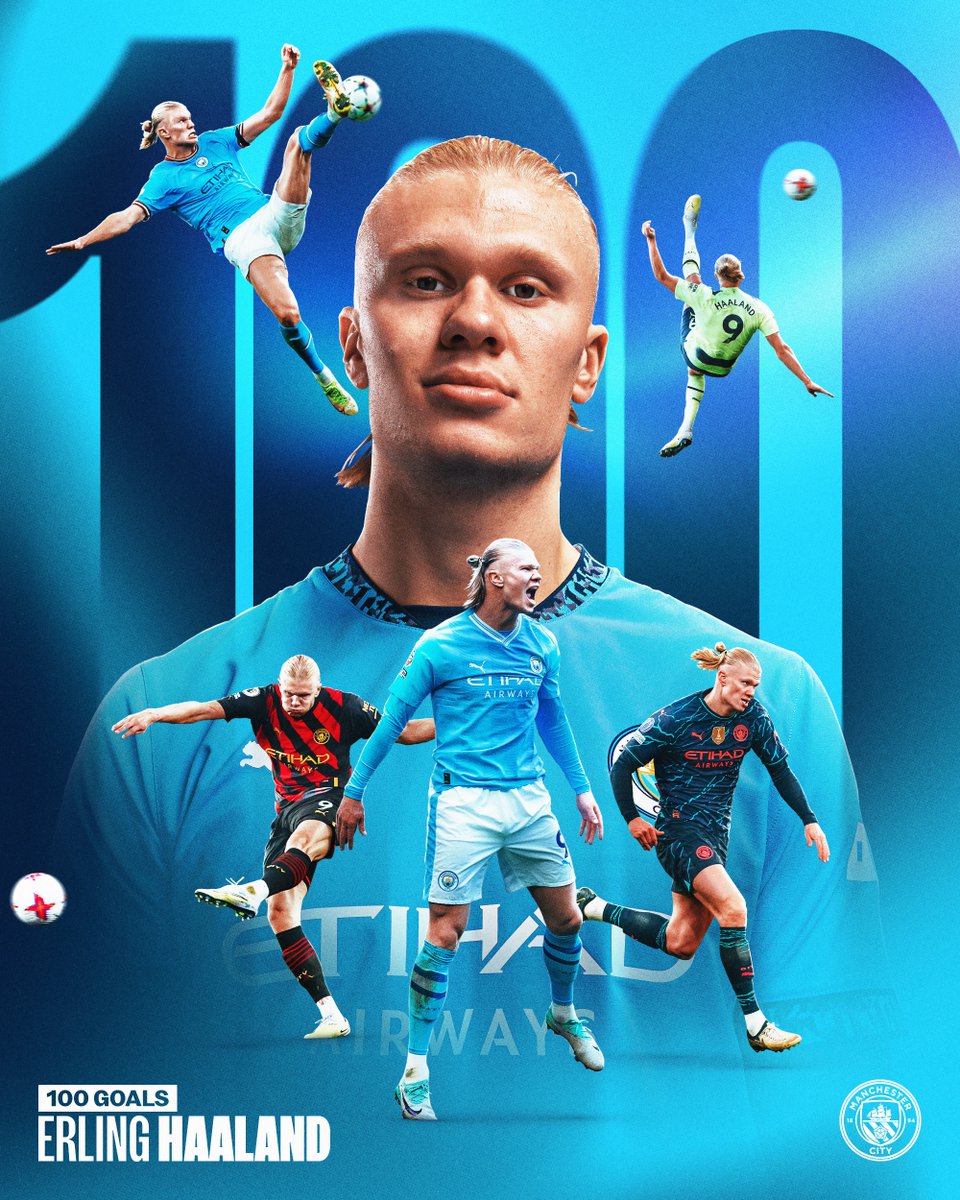 ManCity's tweet photo. 1️⃣0️⃣0️⃣ City goals ✨
1️⃣0️⃣5️⃣ appearances 🤯

#ManCity https://t.co/JpbkzX39fn