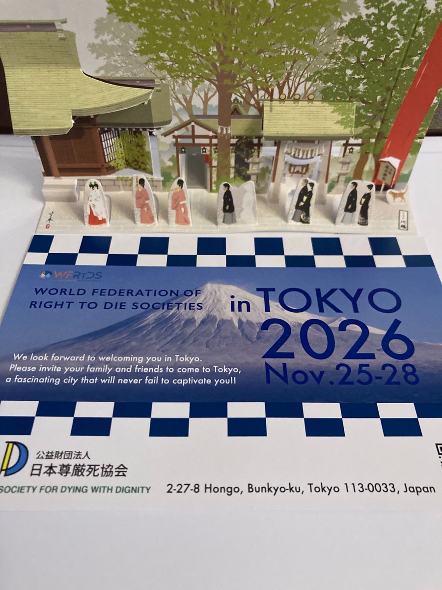 Friends at the End (@friendsattheend) on Twitter photo Finally, as we all head home from #WRtDS2024, lets not forget we will meet again in Tokyo in 2026!
<a href="/EndOfLifeIE/">EndOfLifeIreland</a> <a href="/completedlife/">The Completed Life Initiative</a> <a href="/DocSGreen/">Dr Stefanie Green</a> <a href="/WFRtDS/">World Federation of Right to Die Societies</a> <a href="/drbosheaGP/">Dr. Brendan O'Shea</a> <a href="/MDMDmydecision/">MyDeath, MyDecision</a> Finally, as we all head home from #WRtDS2024, lets not forget we will meet again in Tokyo in 2026!
<a href="/EndOfLifeIE/">EndOfLifeIreland</a> <a href="/completedlife/">The Completed Life Initiative</a> <a href="/DocSGreen/">Dr Stefanie Green</a> <a href="/WFRtDS/">World Federation of Right to Die Societies</a> <a href="/drbosheaGP/">Dr. Brendan O'Shea</a> <a href="/MDMDmydecision/">MyDeath, MyDecision</a>