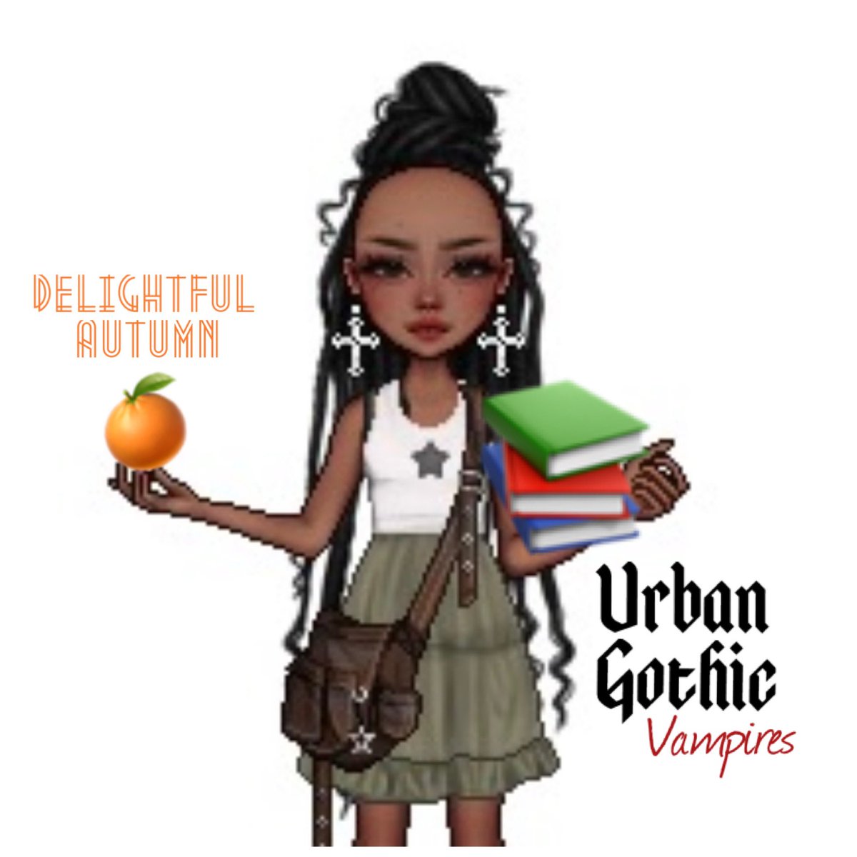 UrbanGothic1's tweet photo. Happy Autumn Equinox 🍁✨🤎 #urbangothicvampires #ahseknovel #AutumnEquinox #blackunicornmerch #brownsugarpromotionsllc https://t.co/vc8aIu3TQk