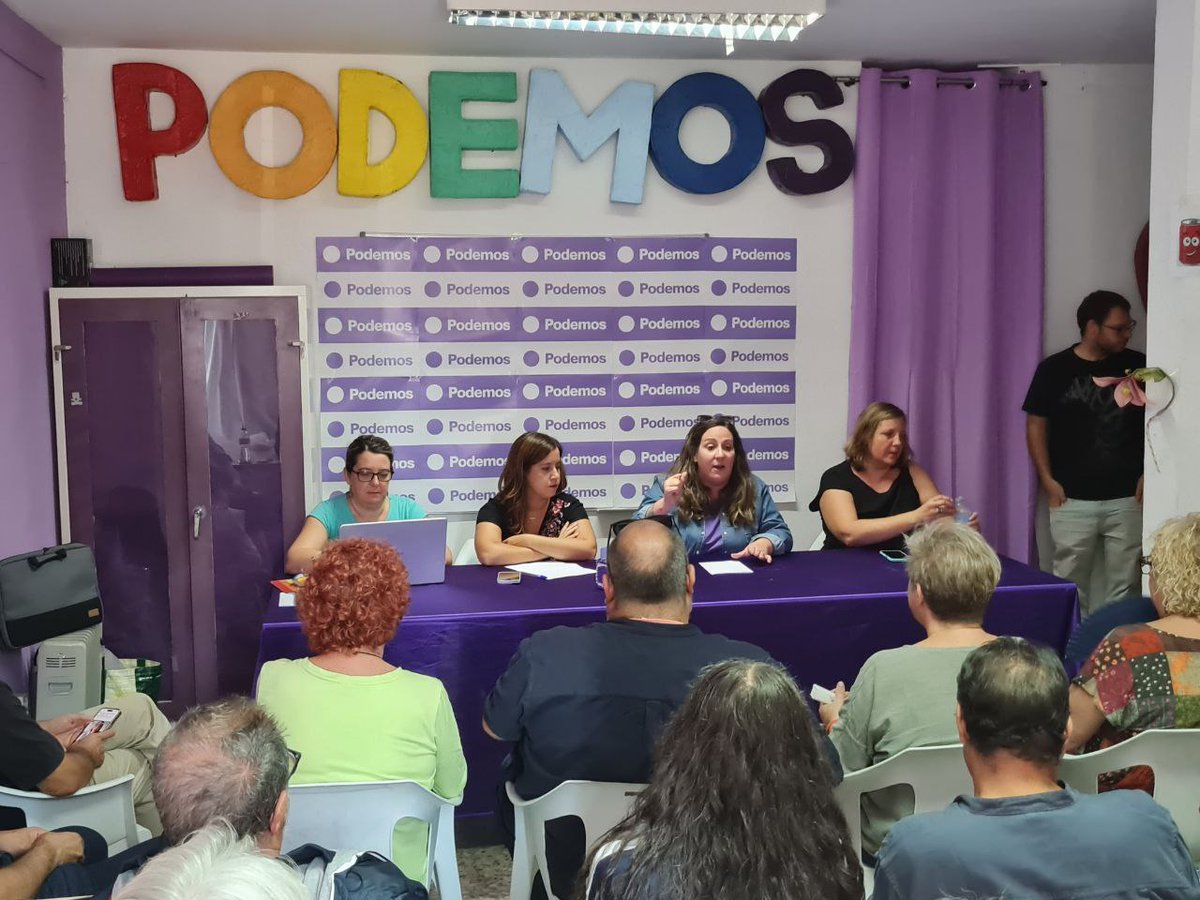 CarlaEValero00's tweet photo. 🟣𝐆𝐫𝐚𝐜𝐢𝐚𝐬 a la militancia, compañeros y compañeras de @Podemos_Parla que sacáis adelante proyectos como el nuestro y sois parte de las decisiones más complejas.

Hoy, rindiendo cuentas y preparando el nuevo curso político en #Parla

#𝐍𝐨𝐓𝐨𝐝𝐚𝐬𝐒𝐨𝐦𝐨𝐬𝐈𝐠𝐮𝐚𝐥𝐞𝐬 https://t.co/ERgkdn3Vsi