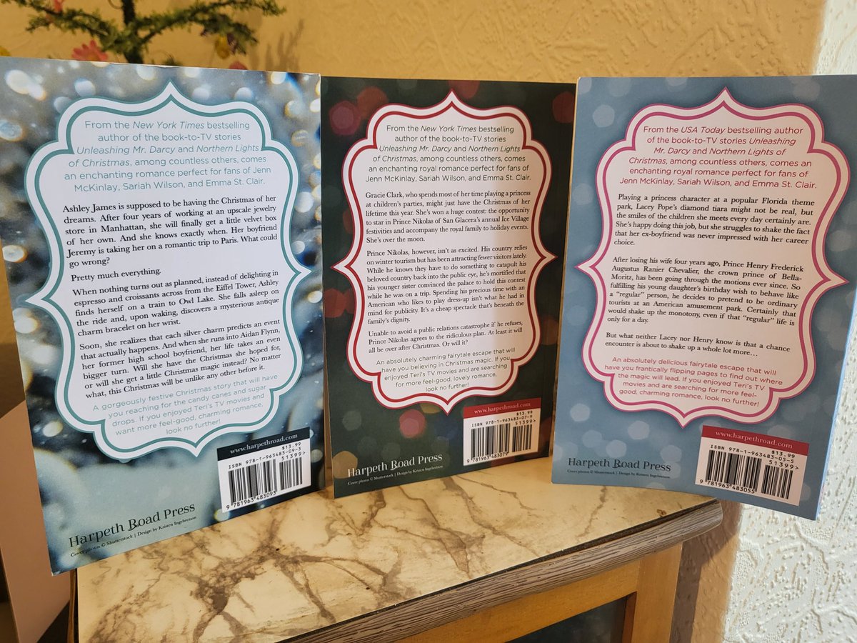 DebbieBlackma14's tweet photo. I can't believe how beautiful these new #TeriWilson editions are of #OnceOponaRoyalSummer #OnceUponaRoyalChristmas and #ChristmasCharms are. They're gorgeous, shiny, beautiful and just inlove with them. Even if you've already read the beautiful stories treat yourself #BookTwitter https://t.co/xkXxKxjS4i