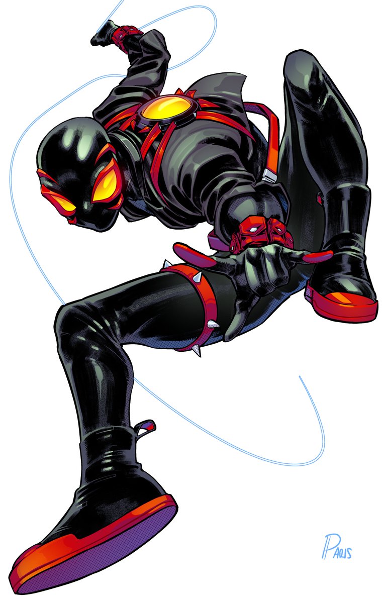 「Was honoured to design a Spidersona for 」|Paris Alleyneのイラスト