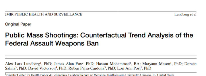 How many lives could have been saved if evidence was prioritized over politics? Up to 38 mass shootings might have been prevented, according to a recent study. #EvidenceBasedPolicy #GunControl #PublicHealth

news.northwestern.edu/stories/2024/s…