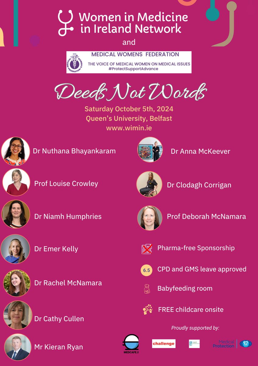 WiMIN (@womenmedireland) on Twitter photo Join us in Belfast on Saturday October 5th to hear from amazing speakers, including @LouiseCrowley2 <a href="/DrNuthana/">Dr Nuthana PB</a> <a href="/AnnaMckeeverart/">Anna Mckeever</a> <a href="/SAS_DrClodagh/">Clodagh Corrigan</a> <a href="/dmcsurg/">Prof Deborah McNamara</a> <a href="/humphries_niamh/">Niamh Humphries (@niamhhumphries.bsky.social)</a> <a href="/DrRachelMc/">Rachel McNamara</a>
Delighted to offer virtual registration via <a href="/Medcafe1/">MEDCAFÉ</a>
Supported by <a href="/MPSdoctorsIRE/">Medical Protection🇮🇪</a> and <a href="/IMO_IRL/">Irish Medical Organisation</a> FS Join us in Belfast on Saturday October 5th to hear from amazing speakers, including @LouiseCrowley2 <a href="/DrNuthana/">Dr Nuthana PB</a> <a href="/AnnaMckeeverart/">Anna Mckeever</a> <a href="/SAS_DrClodagh/">Clodagh Corrigan</a> <a href="/dmcsurg/">Prof Deborah McNamara</a> <a href="/humphries_niamh/">Niamh Humphries (@niamhhumphries.bsky.social)</a> <a href="/DrRachelMc/">Rachel McNamara</a>
Delighted to offer virtual registration via <a href="/Medcafe1/">MEDCAFÉ</a>
Supported by <a href="/MPSdoctorsIRE/">Medical Protection🇮🇪</a> and <a href="/IMO_IRL/">Irish Medical Organisation</a> FS