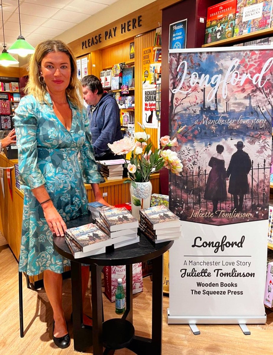 Waterstones Oldham (@wstonesoldham) on Twitter photo Many thanks to Juliette Tomlinson for signing copies of her novel Longford - A Manchester Love Story in our bookshop this weekend!
๐๐โ๏ธ
<a href="/TheJohnRylands/">John Rylands Research Institute and Library</a>
<a href="/oldhamshopping/">Spindles Town Square</a>
<a href="/Oldham_Hour/">Oldham Hour</a> Many thanks to Juliette Tomlinson for signing copies of her novel Longford - A Manchester Love Story in our bookshop this weekend!
๐๐โ๏ธ
<a href="/TheJohnRylands/">John Rylands Research Institute and Library</a>
<a href="/oldhamshopping/">Spindles Town Square</a>
<a href="/Oldham_Hour/">Oldham Hour</a>
