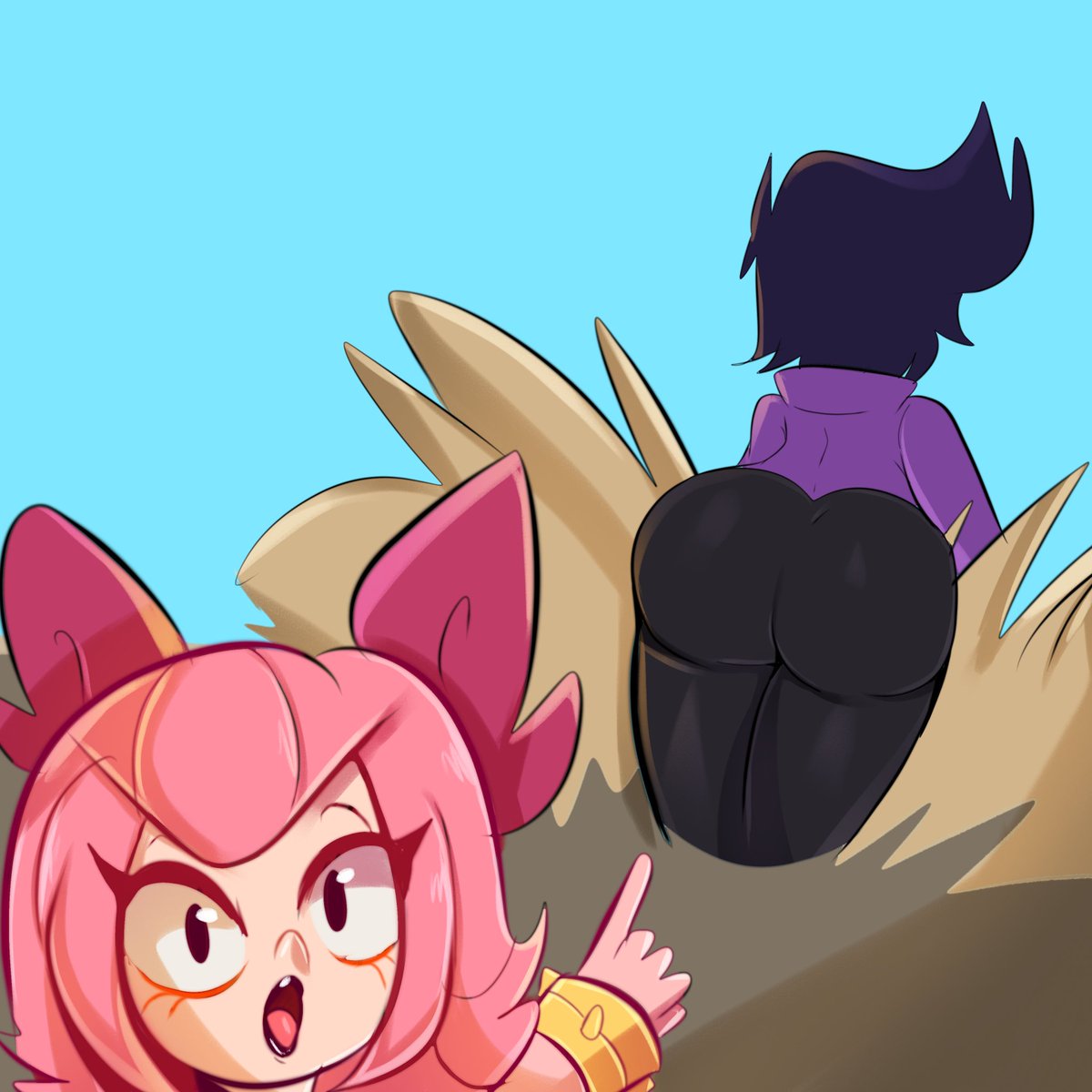 MisNicte58304's tweet photo. Ventajas de campear con tu novia 
#BrawlStarsNsfw #BrawlStars https://t.co/F7nv7Riv6B