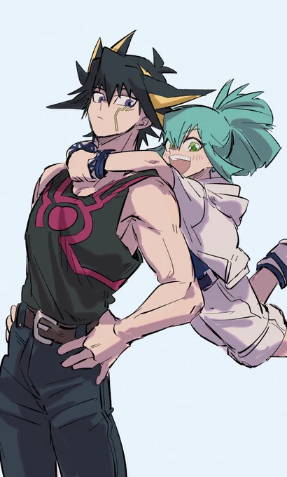 遊星と龍亞