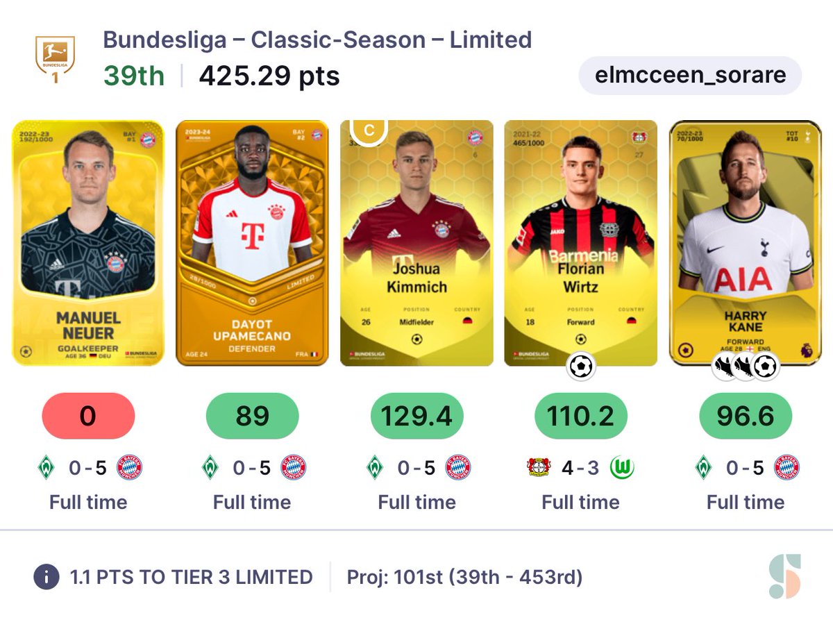 ElmcceenG's tweet photo. @NoTimeW3 Immerhin nicht Buli Classic Div 1 😜 https://t.co/qat12wMSJA