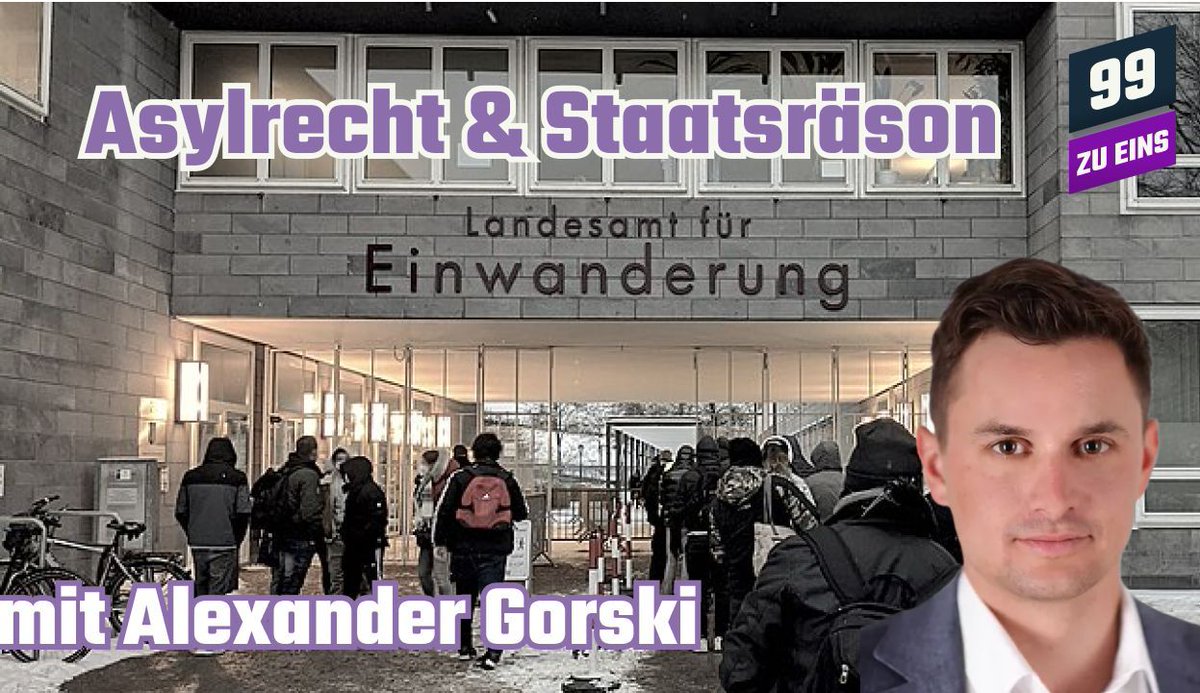 99zueins's tweet photo. Abschieben leicht gemacht: Schon ein palästinasolidarischer "Like" oder "Post" kann den Aufenthaltsstatus beeinflussen. Wir sprechen mit Alexander Gorski über die Verschärfungen des Asylrechts 

Dienstag 20 Uhr Live
Link: https://t.co/3ClcCtGKEa https://t.co/8PQOIJBA1F