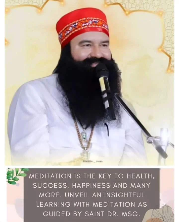 Aanchal922's tweet photo. #AchieveSuccess #KeyOfSuccess
#MakeYourFutureBright
#PowerOfMeditation
#MeditateRegularly
#FirmFaith
#DeraSachaSauda #SaintDrMSG
#BabaRamRahim #RamRahim
#GurmeetRamRahim #SaintDrMSGInsan https://t.co/ggSr5KXTCr