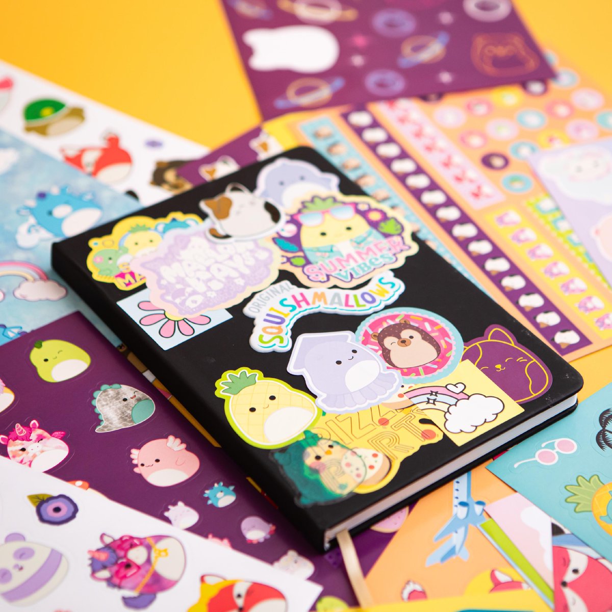 CUL_UK's tweet image. 💟Join the #SquishmallowsSquad and deploy the 600+ stickers in this kit to bring joy and colour to your world! You can transform anything from notebooks to phone cases into colourful, one-of-a-kind masterpieces 💖

curiousuniverse.co.uk/products/kalei…

#StickerBomb #Squishmallows #Stickers