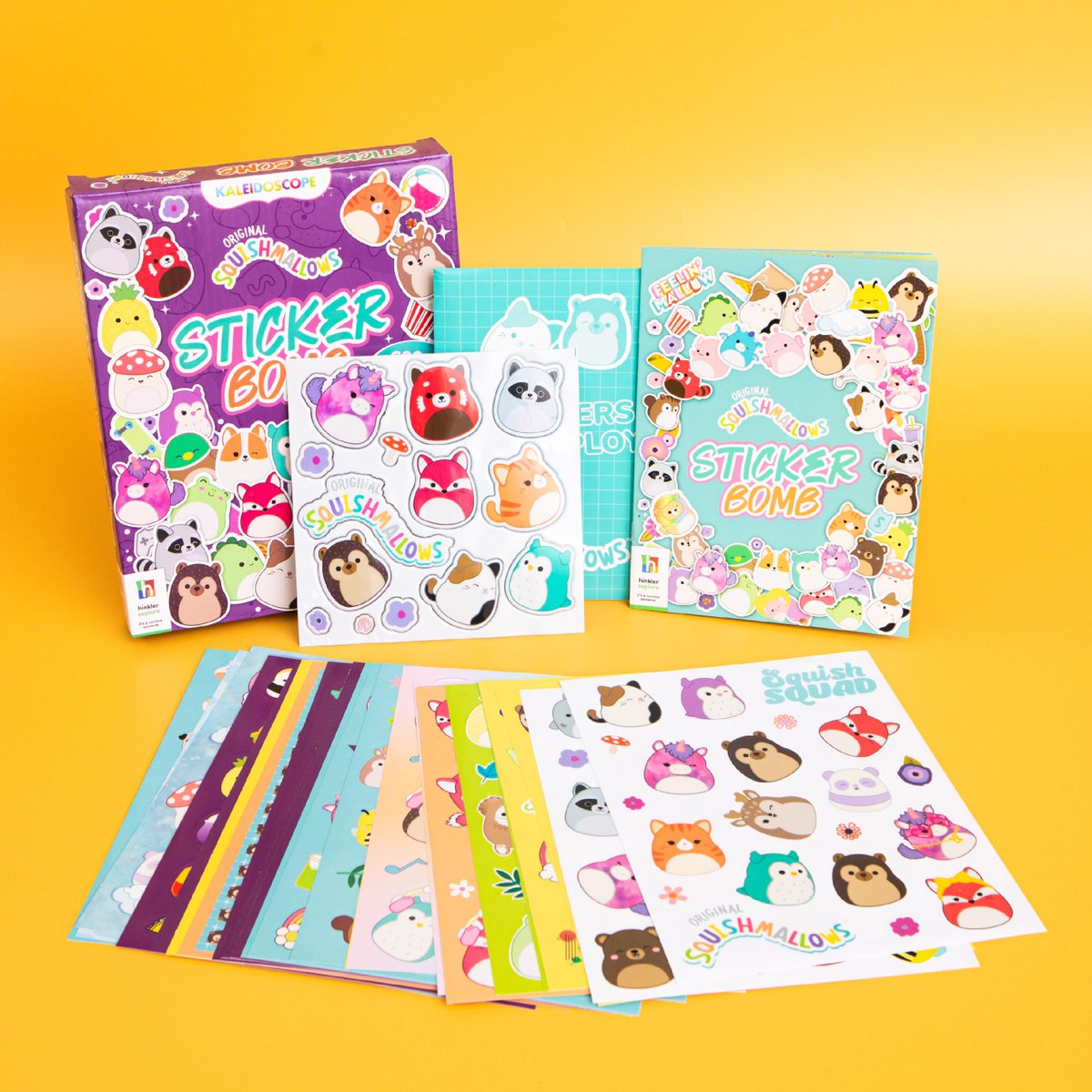 CUL_UK's tweet image. 💟Join the #SquishmallowsSquad and deploy the 600+ stickers in this kit to bring joy and colour to your world! You can transform anything from notebooks to phone cases into colourful, one-of-a-kind masterpieces 💖

curiousuniverse.co.uk/products/kalei…

#StickerBomb #Squishmallows #Stickers