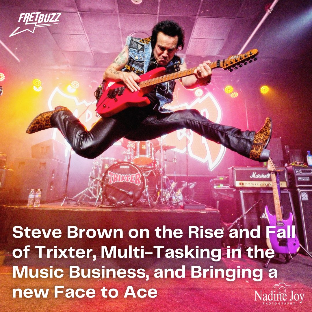 From Trixter's rise to his evolution as a musician and businessman, Steve Brown's story is a masterclass in adaptability and passion. Check out our exclusive interview for a deep dive into his life and career. Link in bio. #Rockmusic #SteveBrown #Musicinterview