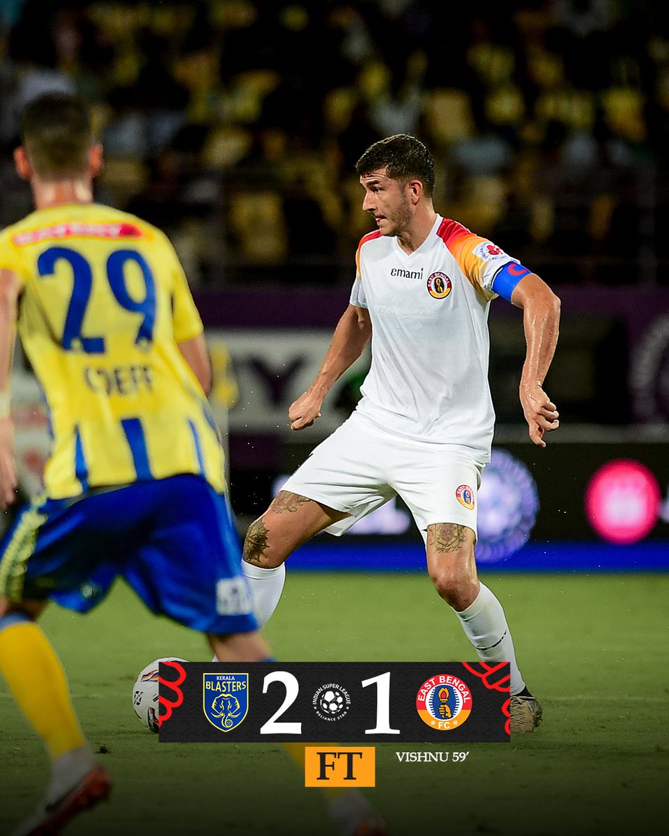 eastbengal_fc's tweet image. FT | Defeat in Kochi. 💔

#KBFCEBFC