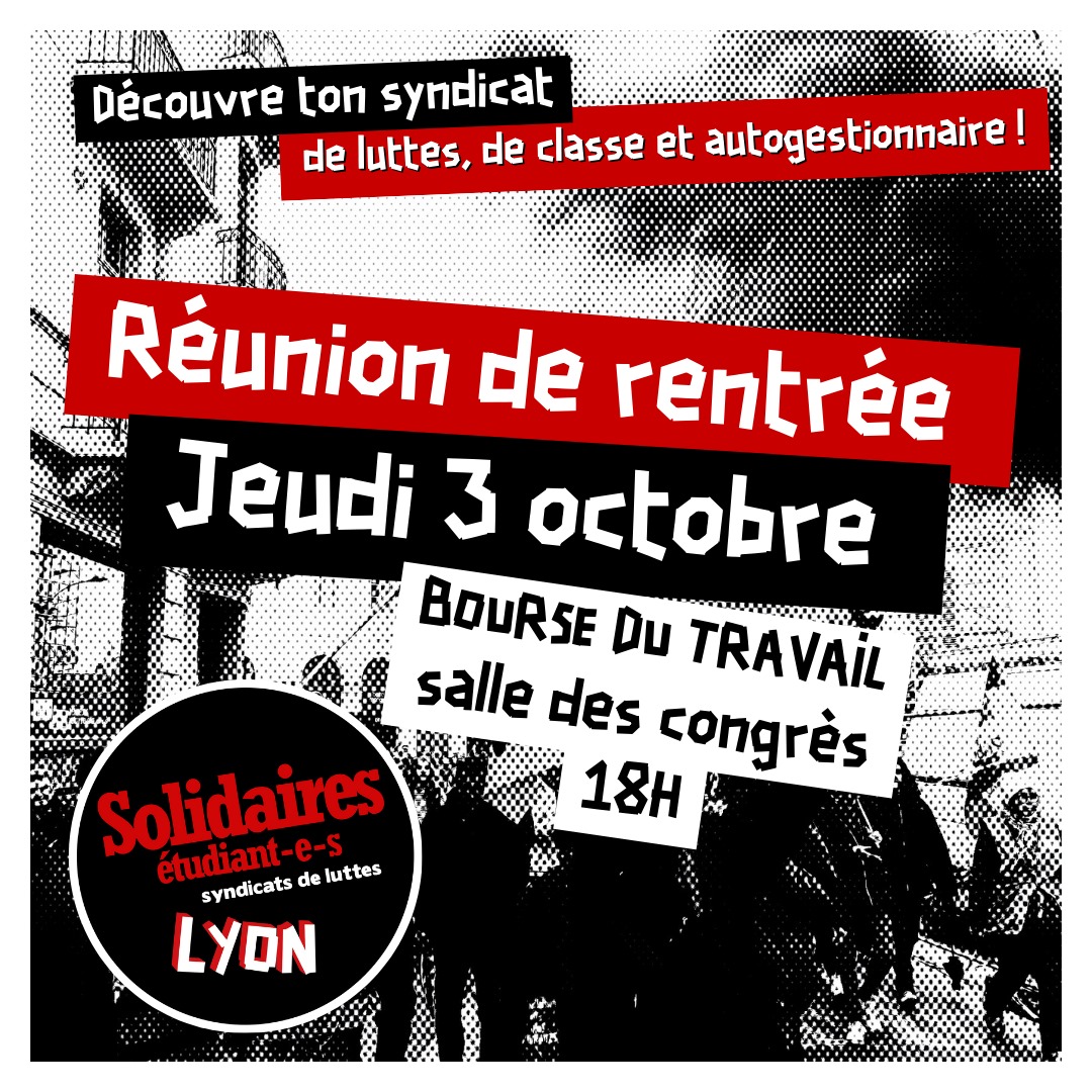 Solidaires étudiant-e-s Lyon tweet media