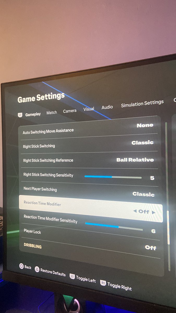 robsteele1992's tweet photo. @Castro1021 you can fix the menu’s by turning this off in the actual game settings reaction time modifier will
Show on switch to off makes it quicker https://t.co/0kUmG4vE4N