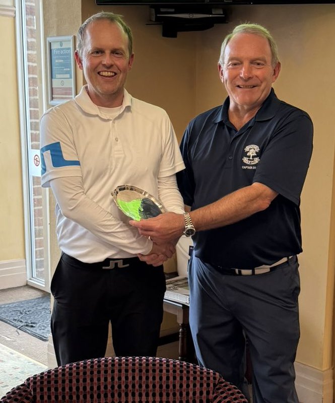 Congratulations Jamie Thompson <a href="/SandiwayGolf/">Sandiway Golf Club</a> 2024 Men's Club Champion