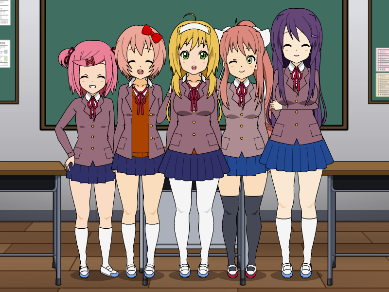 DDLC (and by extension Monika's) birthday is today. happy birthday #DokiDokiLiteratureClub