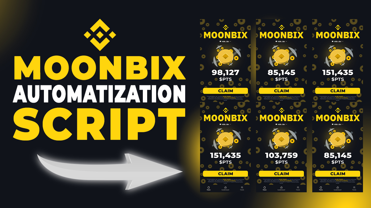 0xFrogify's tweet photo. I'm going to make 10 millions points in #MoonBix...

I created a script that will farm points for me 24/7

Bro, I'm literally givin' lifechange info for FREE🧵👇