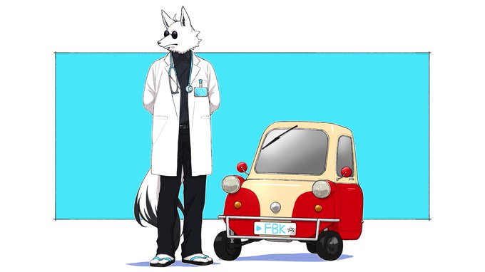 🦊🥜
#絵フブキ
#holoGTAFA 
#holoGTA 