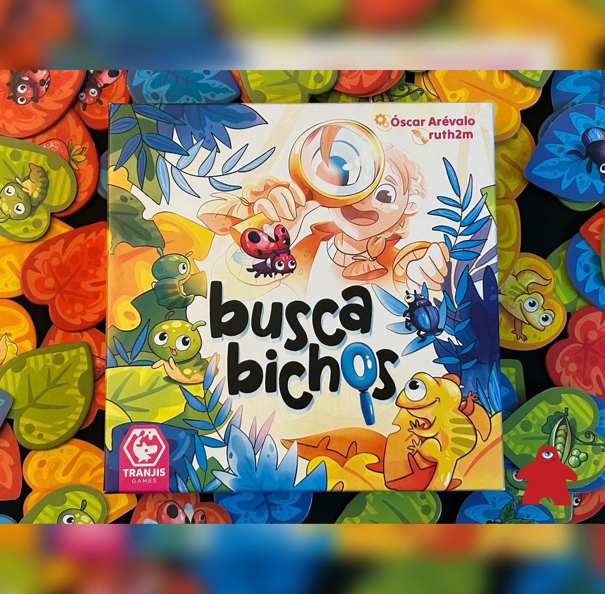 Busca Bichos de Óscar Arévalo ilustrado por <a href="/ruth2m/">ruth2m🎴ilustradora KAWAII</a> y editado por <a href="/Tranjisgames/">Tranjis Games</a> es uno de los Recomendados del JdAI 2024.

↘️cuentameunjuegoweb.com/recomendados-d…

👥De 2 a 4 personas.
⏳20 minutos.
🐞A partir de 4 años.

#LosJuegosDeMesaSonCultura