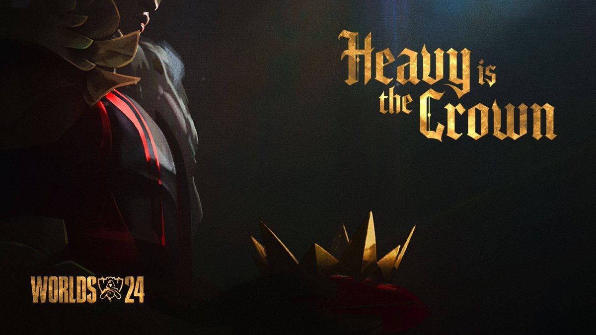 Pixelink404's tweet photo. #Worlds2024 のテーマ曲
"Heavy is the Crown" - Linkin Park
はミュージックビデオと共に
９月２５日０時にリリース予定！！

#LeagueOfLegends