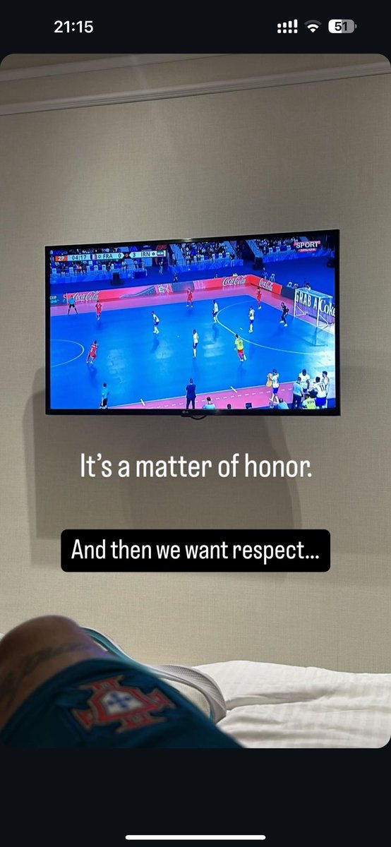 It’s a matter of honor…