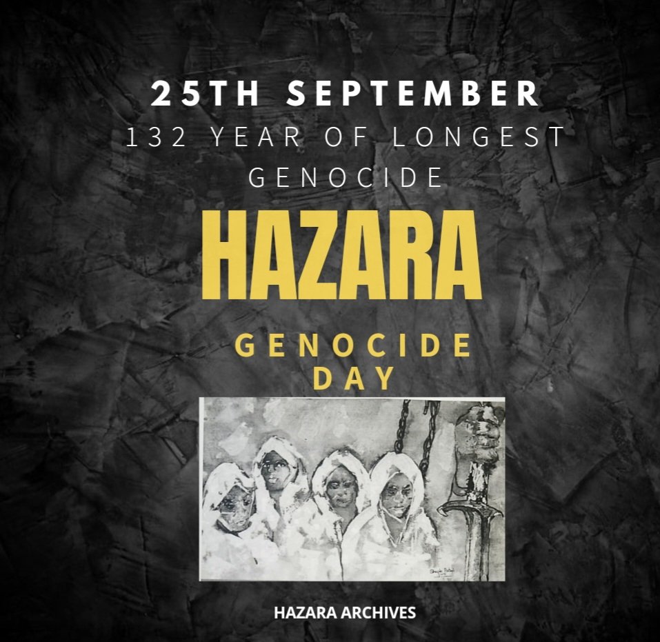 The Longest Genocide 1892-2024.
#StopHazaraGenocide