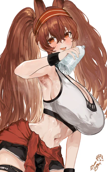 バスケアンジェさんのコーデの実装は…? #アークナイツ