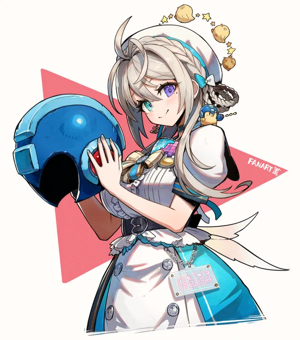 平和を守る初恋のおねえさん#本阿弥あずさ #あじゅばむ 