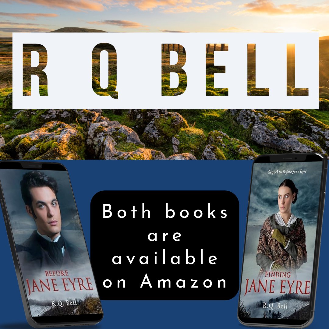 amazon.com/Before-Jane-Ey…
amazon.com/Finding-Jane-E…
rqbell.com

Before Jane Eyre
Finding Jane Eyre
Sequel to Before Jane Eyre
RQ Bell
Kindle

#romance #historical #victorian #rqbell #books #readers #reading #booklovers #readerscommunity