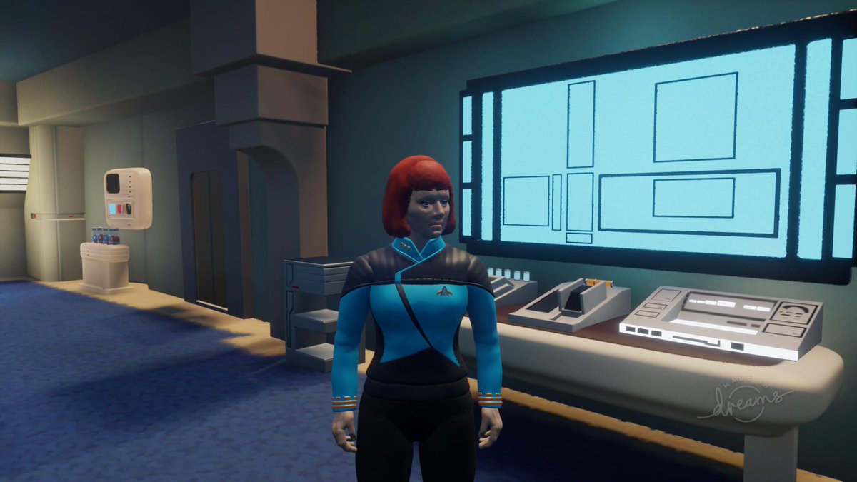 crazillo's tweet image. We‘re still working on Project @enterprise_ps4 D #MadeInDreams. Here’s some of my more recent WIP footage recreating Ten Forward and Sickbay! #StarTrek #StarTrekTNG