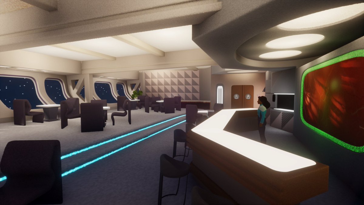 crazillo's tweet image. We‘re still working on Project @enterprise_ps4 D #MadeInDreams. Here’s some of my more recent WIP footage recreating Ten Forward and Sickbay! #StarTrek #StarTrekTNG