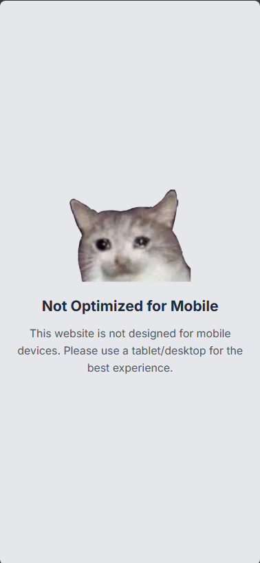 dzndev's tweet photo. Small addition to my saas for mobile users.

#nextjs #shadcn https://t.co/kxE99WtmPm