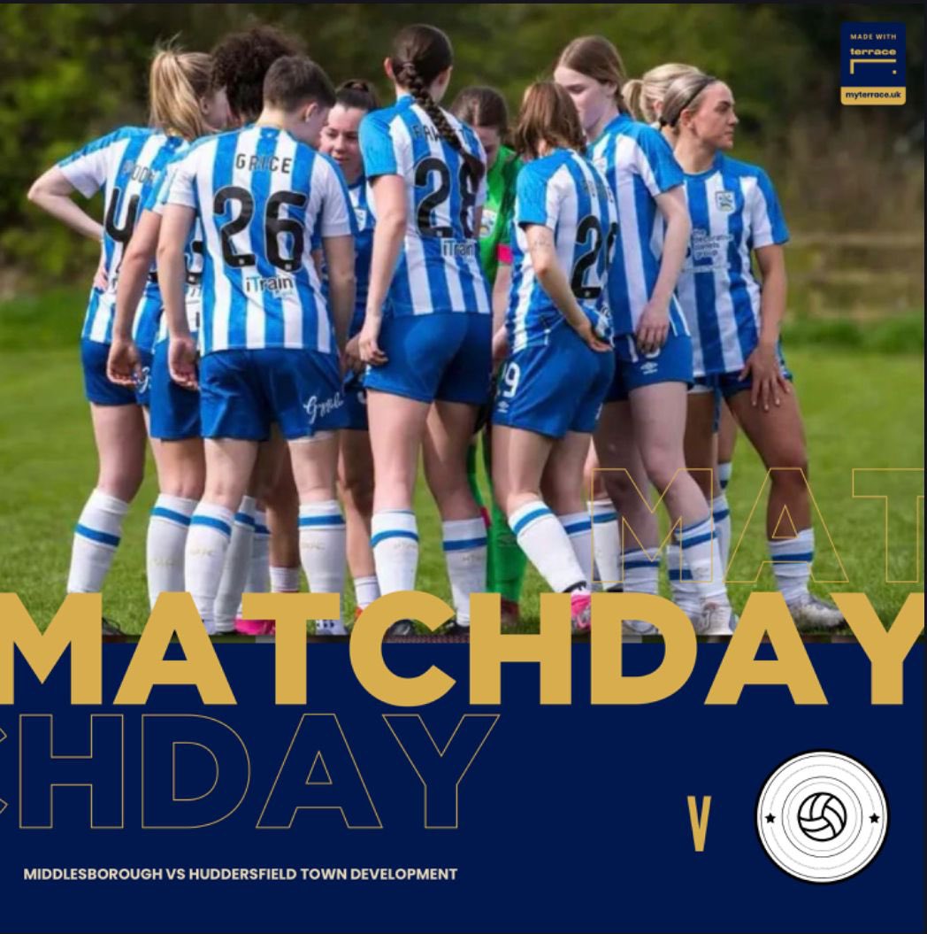 MATCHDAY vs Middlesbrough ⚽️

#womensgame #HTWFC #football