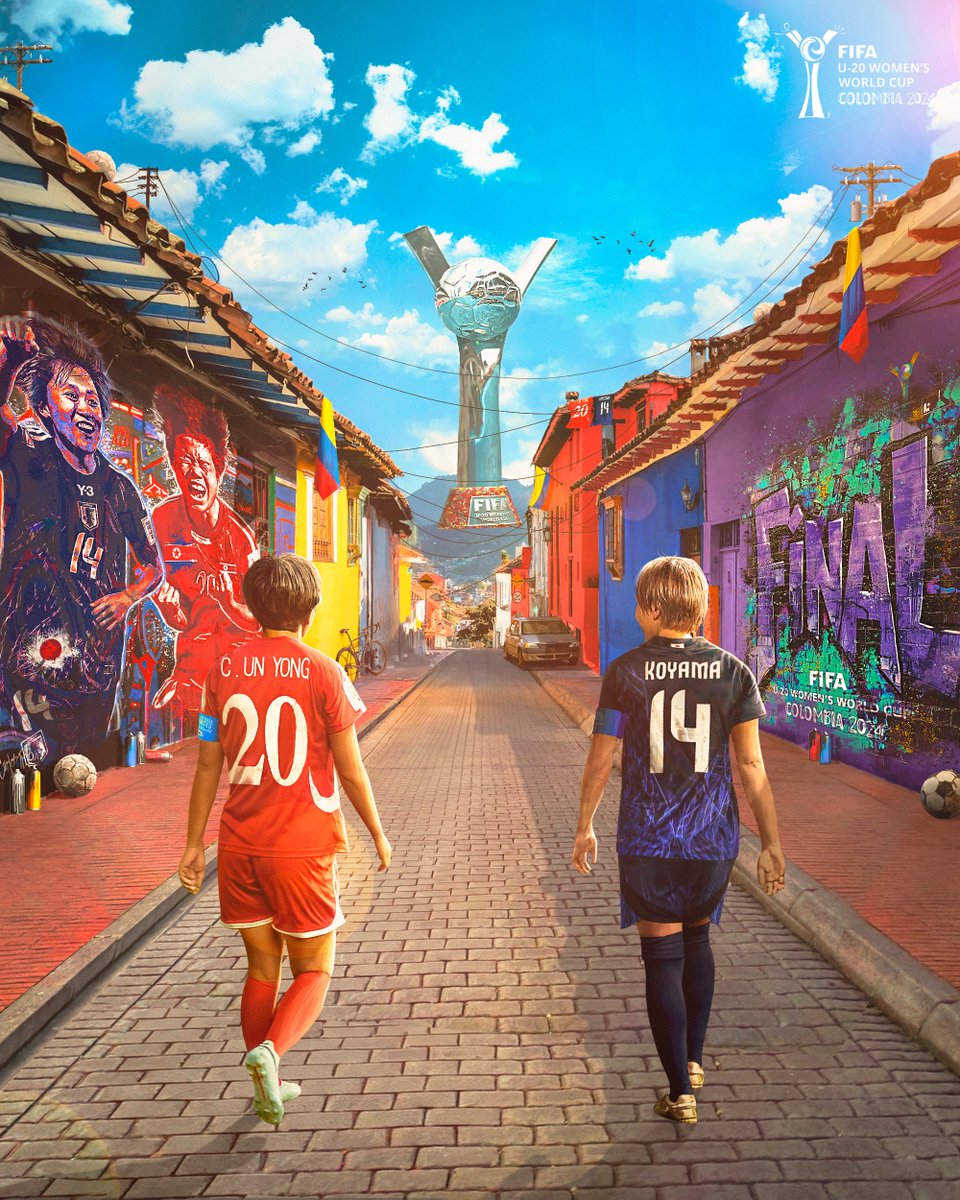 FIFAWWC's tweet photo. Walking towards #U20WWC Final matchday! 💫 https://t.co/C5TO8ve3fu