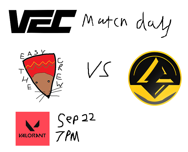 TheEasyCrew_Val's tweet photo. Match Day!
Up against @DefientEsports lets hope today the game runs as intended
@ValiantEsportsL
#TheEasyCrew #GreenyCarry #FriendShipIsForever #ThePowerOfFriendship https://t.co/hTEuuF48dX