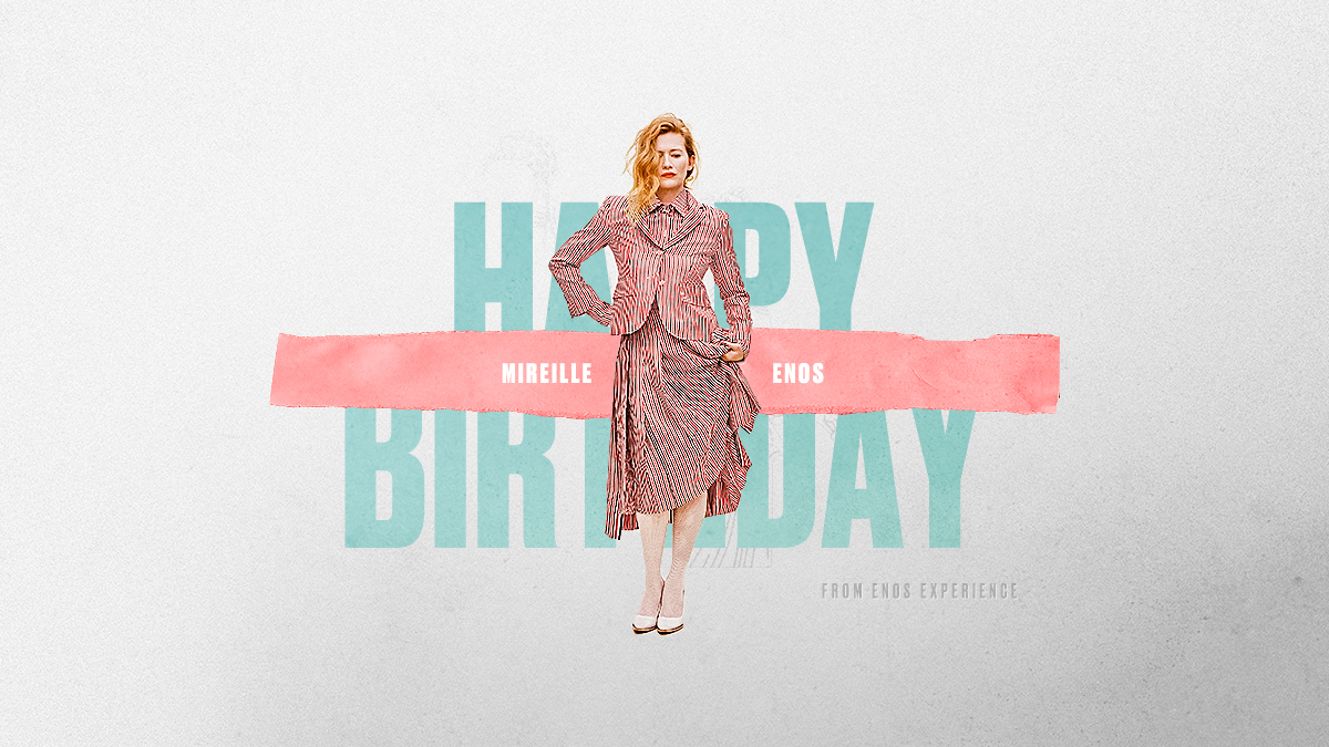 Wishing Mireille Enos a very happy birthday!!
