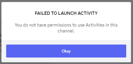lloydtao's tweet photo. @discord_support many server owners are having issues with users not able to start activities in voice channels, despite checking all channel and role permissions

https://t.co/tWU3JwjybI https://t.co/pJ5kL2eJRi