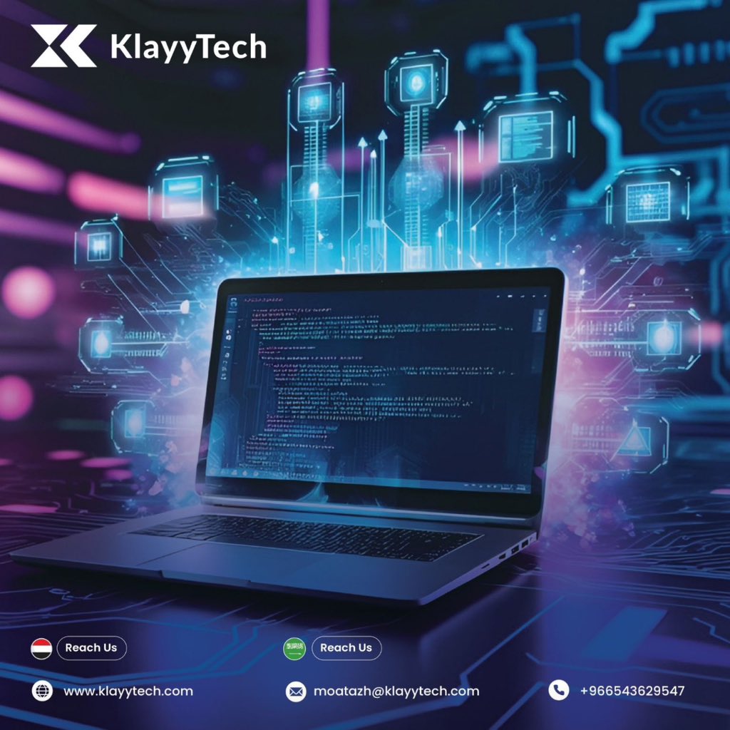 KlayyTech's tweet photo. Need #software that fits your client needs? KlayyTech’s custom #softwaredevelopment service creates tailored solutions that drive efficiency and innovation. Contact us and Let’s build the future together.
#CustomSoftware #KlayyTech #SoftwareDevelopment #Innovation #BusinessGrowth