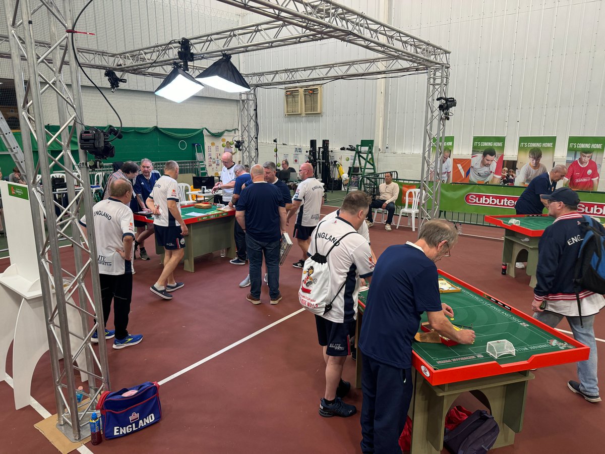 FISTF_WC's tweet photo. The we are heading the end of the groups See results @ https://t.co/18gWYZdNp6
#Subbuteo #FISTFWC24 #FISTF #TunbridgeWells https://t.co/HhDCaHS6Gp